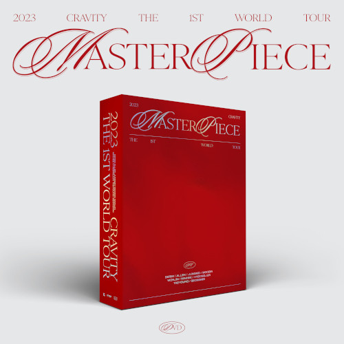 CRAVITY - 2023 THE 1ST WORLD TOUR ‘MASTERPIECE’ DVD