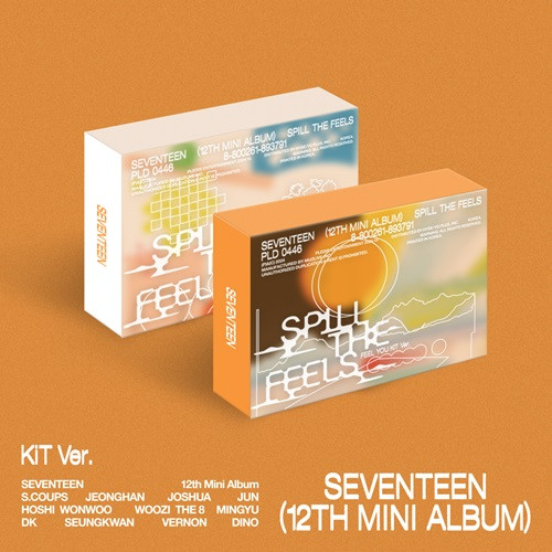 SEVENTEEN - 12th Mini Album SPILL THE FEELS [KiT Ver.]