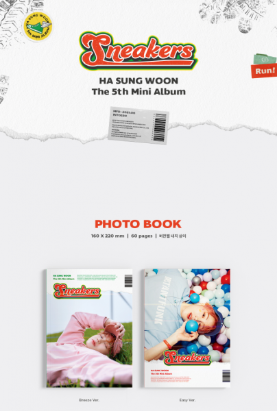 Ha Sung Woon Mini Album Vol. 5 - Sneakers