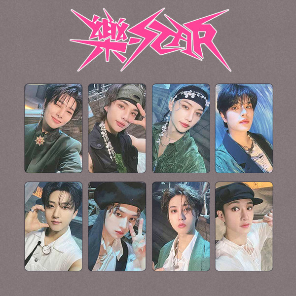 STRAY KIDS - ROCK-STAR OFFICIAL JYP POB PHOTO CARD SET