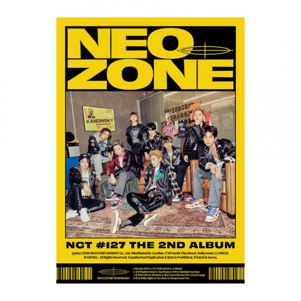 NCT127 - 2nd Album No127 Neo Zone (RE-RELEASE)