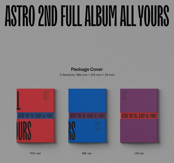 ASTRO - ALL YOURS 2ND FULL ALBUM