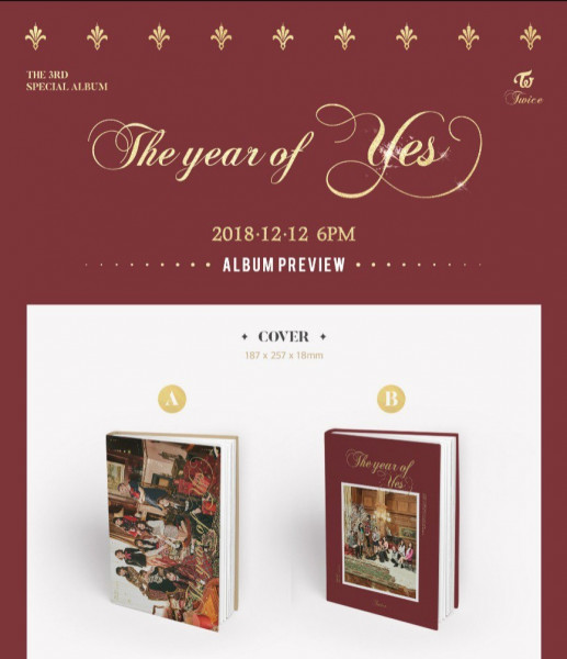 Twice 3rd Special Album - The Year Of YES [RE-RELEASE]