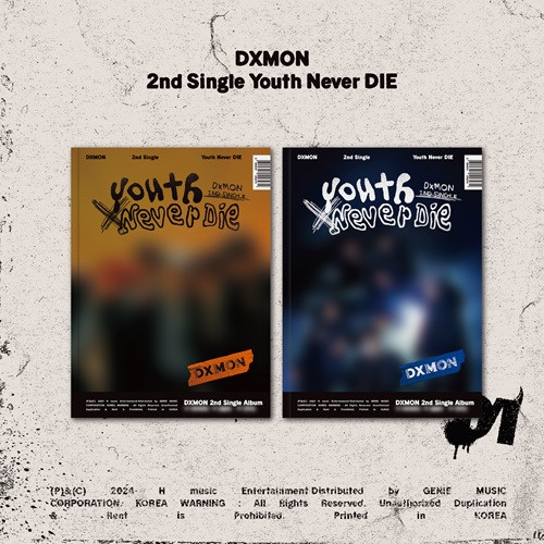 DXMON - Youth Never DIE 2nd Single Album