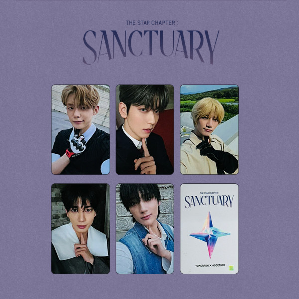 TXT (TOMORROW X TOGETHER) - 별의 장: SANCTUARY MUSIC KOREA LUCKY DRAW PHOTO CARD SET