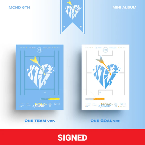 [Signed] MCND - 6th MINI ALBUM : X10 (Random)