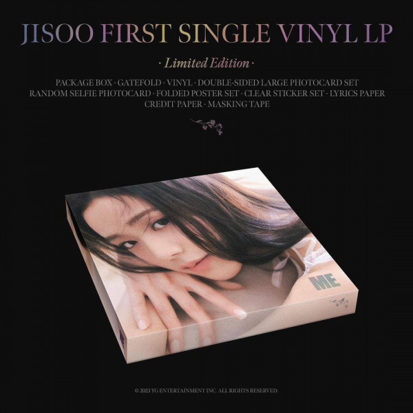 JISOO - FIRST SINGLE ALBUM "ME" [LP/VINYL] + POB