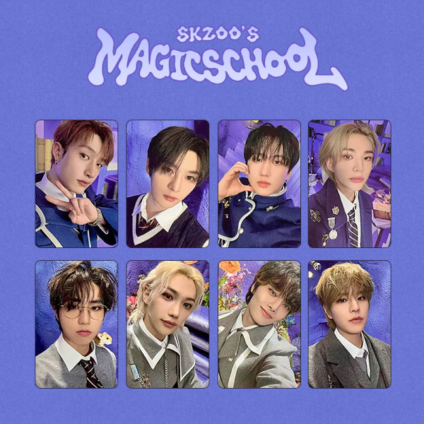 STRAY KIDS - SKZOO's Magic School JYP POB Photo Card Set