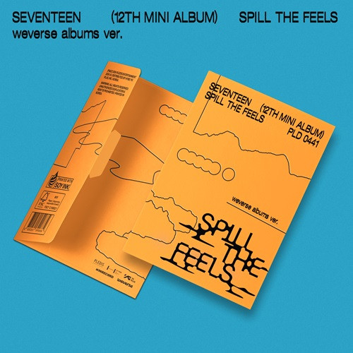 SEVENTEEN - 12th Mini Album SPILL THE FEELS [Weverse Ver.]