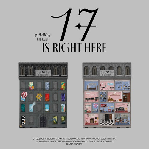 SEVENTEEN - BEST ALBUM '17 IS RIGHT HERE'