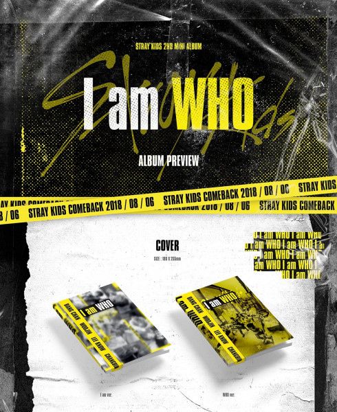 STRAY KIDS - I am WHO 2nd Mini Album