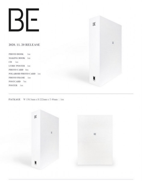 BTS - BE (Deluxe Edition) Album