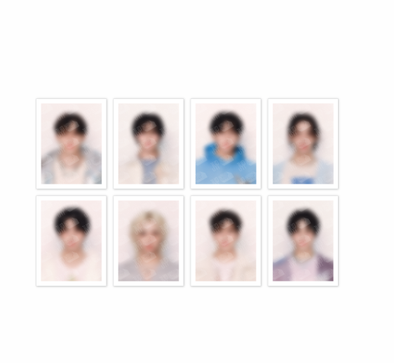 Stray Kids - OFFICIAL ID PHOTO SET - SKZ 5'CLOCK