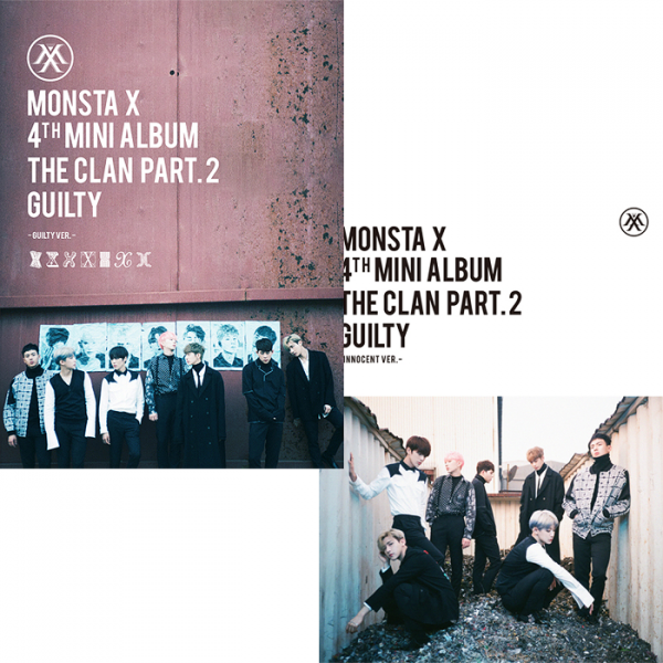 MONSTA X - 4th Mini Album - THE CLAN 2.5 PART.2 GUILTY