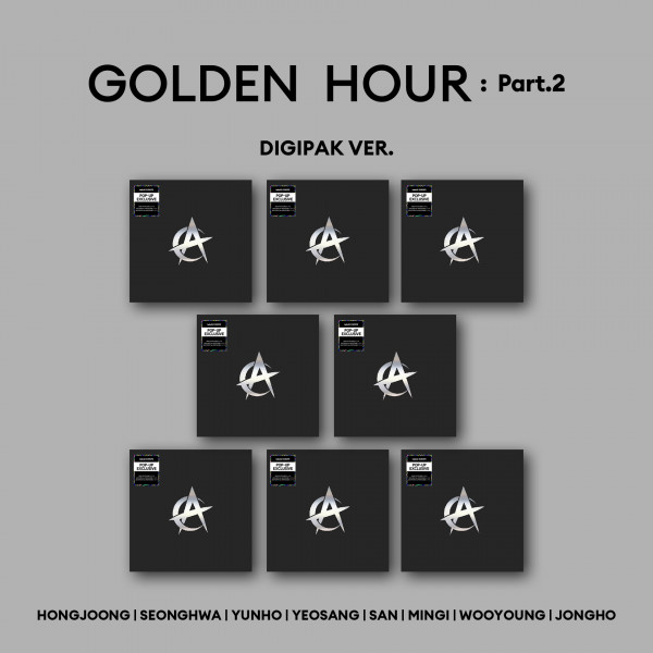 ATEEZ - GOLDEN HOUR : Part.2 - Europe POP-UP Exclusive (Digipak)