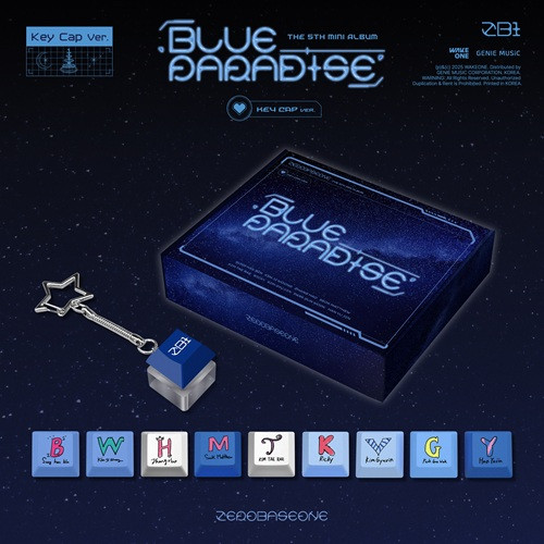 ZEROBASEONE - BLUE PARADISE 5th Mini Album [Key Cap Ver.]