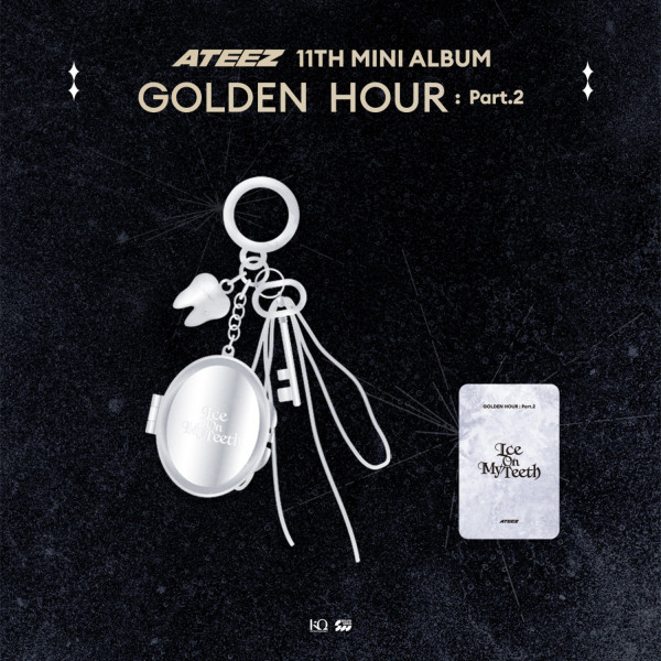 ATEEZ - POP-UP [GOLDEN HOUR : Part.2] Ice On My Teeth (MIRROR KEYRING)