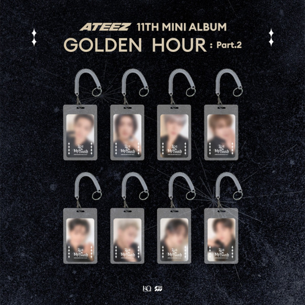 ATEEZ - POP-UP [GOLDEN HOUR : Part.2] PHOTO CARD HOLDER SET