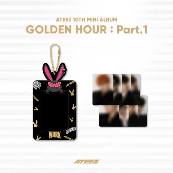 ATEEZ - [GOLDEN HOUR : Part.1] OFFICIAL MD - PHOTO CARD HOLDER SET