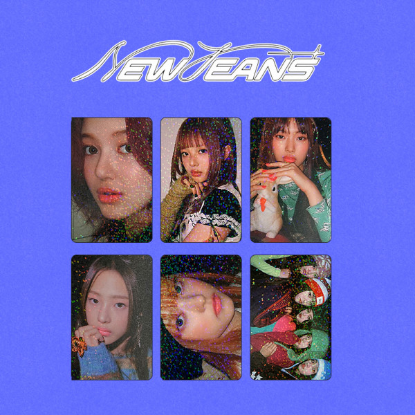 NEWJEANS - Official POB OMG Glitter Photo Card Set