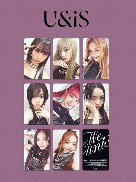 UNIS - 1st Mini Album 'WE UNIS' - F&F Shop PHOTO CARD SET