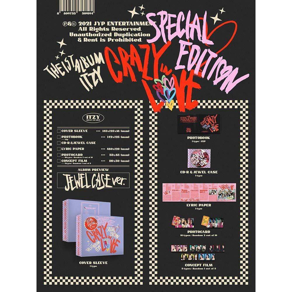 ITZY – BORN TO BE [Limited Edition] + Limited Photocard* – Bak Bak K-Pop  Store