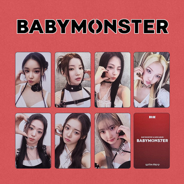 BABYMONSTER -1st Mini Album withmuu PHOTO CARD SET