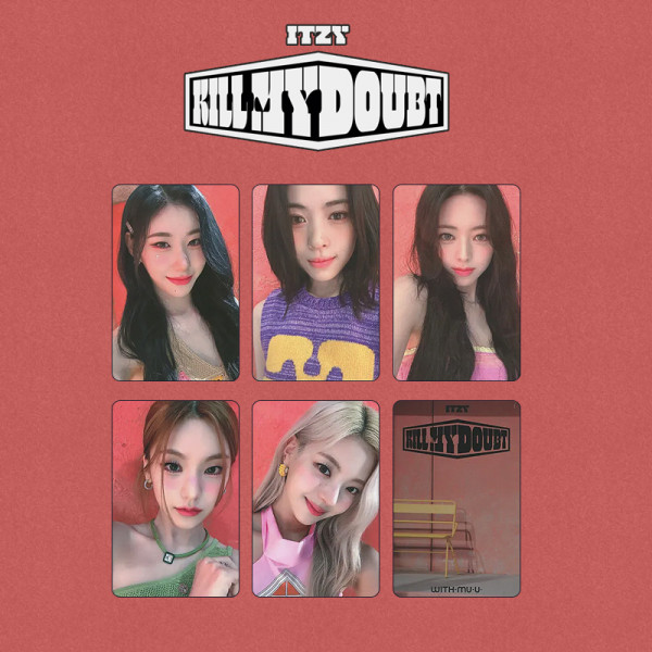 ITZY - OFFICIAL KILL MY DOUBT WITHMUU POB PHOTO CARD SET