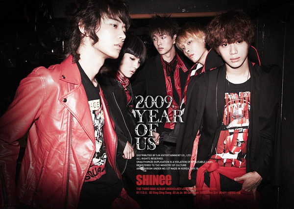 SHINEE - 2009, YEAR OF US 3rd Mini Album