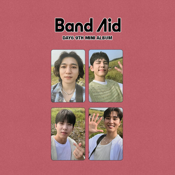 Day6 - BAND AID Official Music Korea Photo card Set