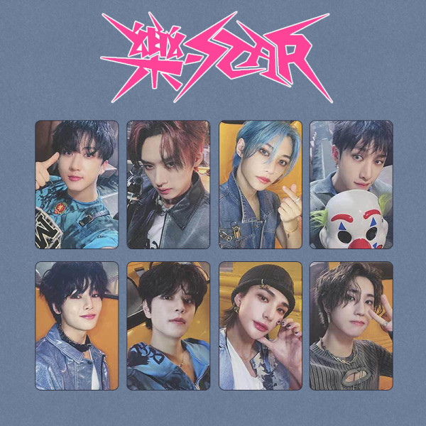 STRAY KIDS - ROCK-STAR OFFICIAL ALADIN POB PHOTO CARD SET