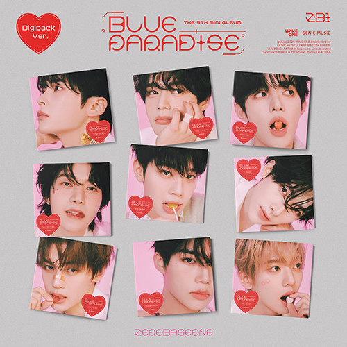 ZEROBASEONE - BLUE PARADISE 5th Mini Album [Digipack]