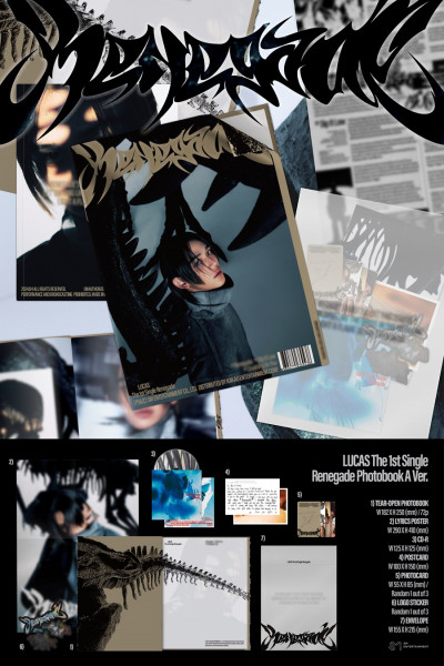 LUCAS - Renegade [Photo Book Ver.]